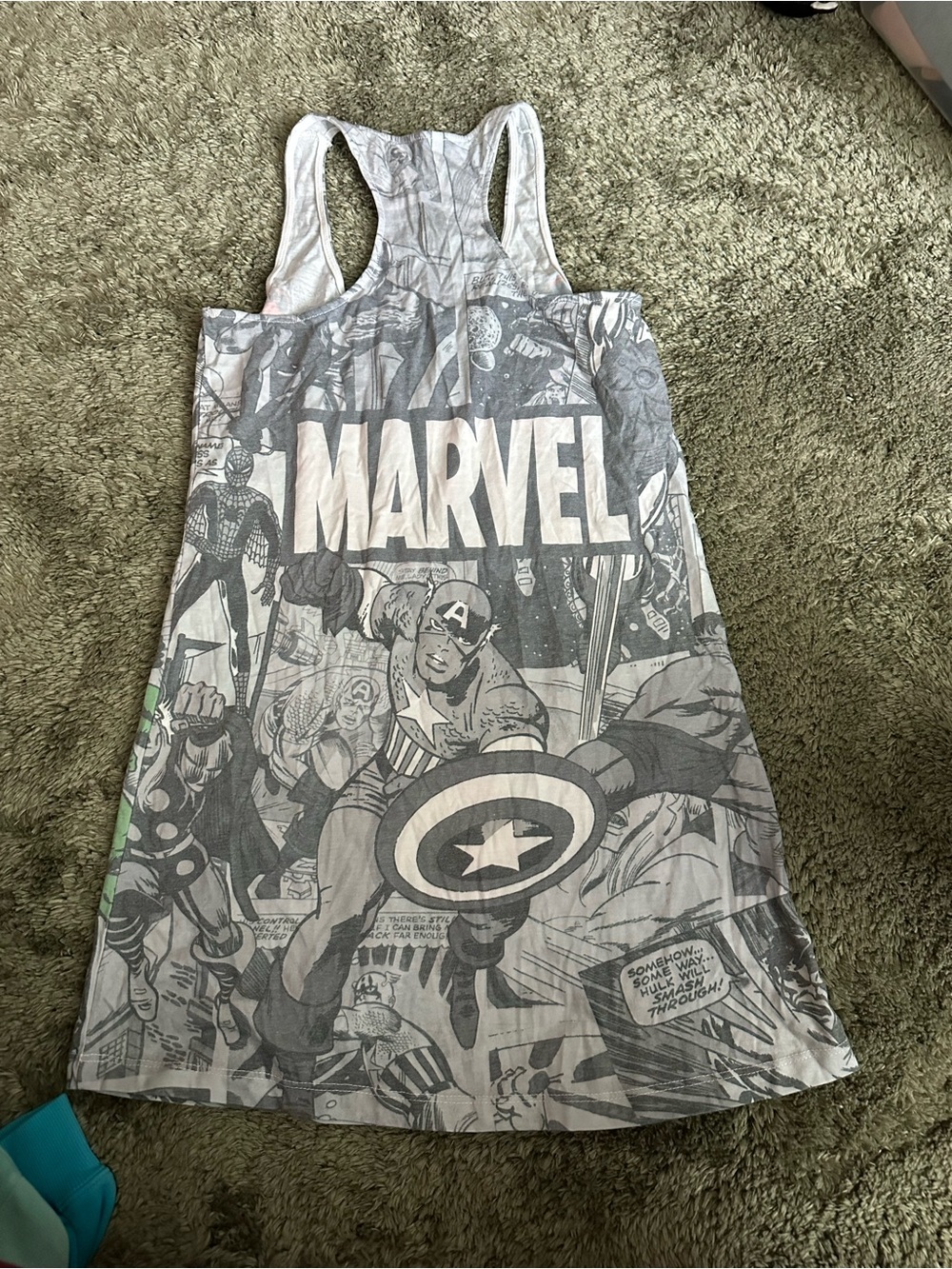 Marvel Multicolor Comic Tank Top - Picture 3 of 4